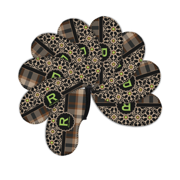 Moroccan Mosaic & Plaid Golf Club Covers - PARENT/MAIN (set of 9)