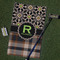Moroccan Mosaic & Plaid Golf Towel Gift Set (Personalized)