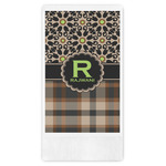 Moroccan Mosaic & Plaid Guest Paper Towels - Full Color (Personalized)