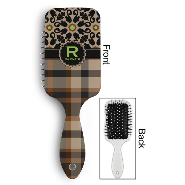 Moroccan Mosaic & Plaid Hair Brush - Approval