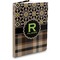Moroccan Mosaic & Plaid Hardbound Journal (Personalized)