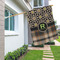 Moroccan Mosaic & Plaid House Flags - Double Sided - LIFESTYLE