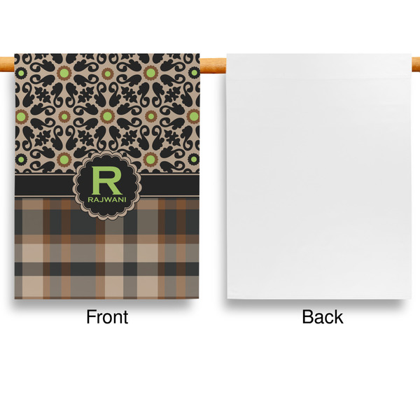 Moroccan Mosaic & Plaid House Flags - Single Sided - APPROVAL