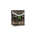 Moroccan Mosaic & Plaid Jewelry Gift Bags - Matte (Personalized)