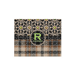 Moroccan Mosaic & Plaid 110 pc Jigsaw Puzzle (Personalized)