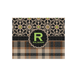 Moroccan Mosaic & Plaid 252 pc Jigsaw Puzzle (Personalized)
