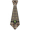 Moroccan Mosaic & Plaid Just Faux Tie