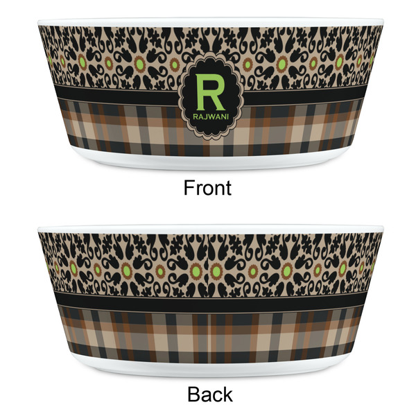 Moroccan Mosaic & Plaid Kids Bowls - APPROVAL