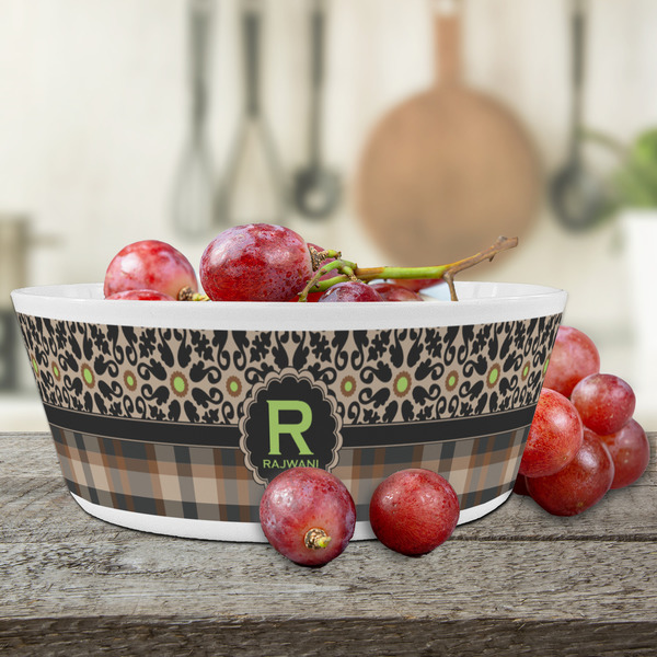 Moroccan Mosaic & Plaid Kids Bowls - LIFESTYLE
