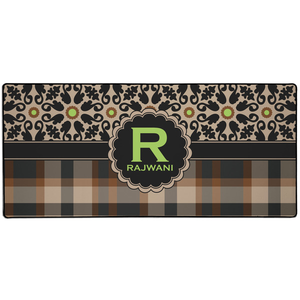 Moroccan Mosaic & Plaid Large Gaming Mats - APPROVAL