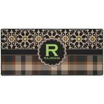 Moroccan Mosaic & Plaid Gaming Mouse Pad (Personalized)