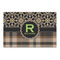 Moroccan Mosaic & Plaid Large Rectangle Car Magnets- Front/Main/Approval