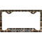 Moroccan Mosaic & Plaid License Plate Frame - Style C
