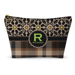 Moroccan Mosaic & Plaid Makeup Bag (Personalized)