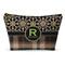 Moroccan Mosaic & Plaid Structured Accessory Purse (Front)
