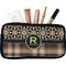 Moroccan Mosaic & Plaid Makeup / Cosmetic Bag (Personalized)