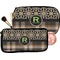 Moroccan Mosaic & Plaid Makeup / Cosmetic Bags (Select Size)