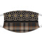 Moroccan Mosaic & Plaid Cloth Face Mask (T-Shirt Fabric)