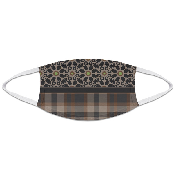 Moroccan Mosaic & Plaid Mask2