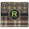 Moroccan Mosaic & Plaid XL Gaming Mouse Pad - 18" x 16" (Personalized)