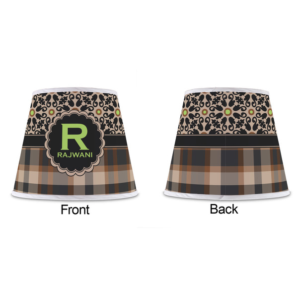 Moroccan Mosaic & Plaid Poly Film Empire Lampshade - Approval