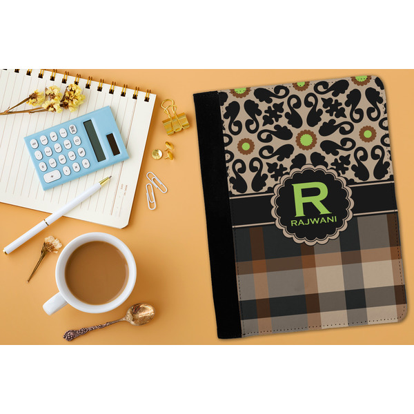 Moroccan Mosaic & Plaid Medium Padfolio - LIFESTYLE (adult)