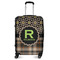 Moroccan Mosaic & Plaid Suitcase - 24" Medium - Checked (Personalized)