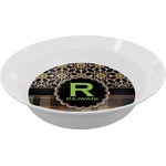 Moroccan Mosaic & Plaid Melamine Bowl - 12 oz (Personalized)