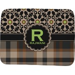 Moroccan Mosaic & Plaid Memory Foam Bath Mat - 48"x36" (Personalized)