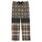 Moroccan Mosaic & Plaid Mens Pajama Pants - XS