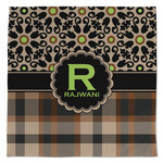 Moroccan Mosaic & Plaid Microfiber Dish Towel (Personalized)