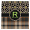 Moroccan Mosaic & Plaid Microfiber Dish Towel (Personalized)