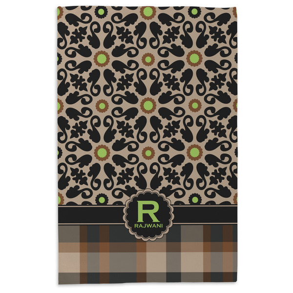 Moroccan Mosaic & Plaid Microfiber Dish Towel - APPROVAL