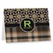 Moroccan Mosaic & Plaid Note cards (Personalized)