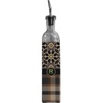 Moroccan Mosaic & Plaid Oil Dispenser Bottle (Personalized)