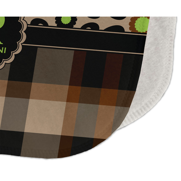 Moroccan Mosaic & Plaid Old Burp Detail