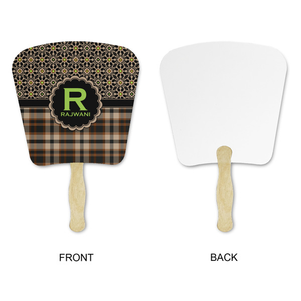 Moroccan Mosaic & Plaid Paper Fans - Approval