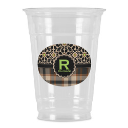 Moroccan Mosaic & Plaid Party Cups - 16oz (Personalized)
