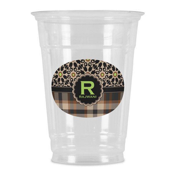 Custom Moroccan Mosaic & Plaid Party Cups - 16oz (Personalized)