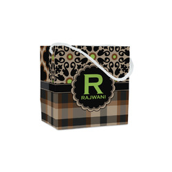 Moroccan Mosaic & Plaid Party Favor Gift Bags - Gloss (Personalized)