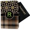 Moroccan Mosaic & Plaid Passport Holder - Fabric (Personalized)
