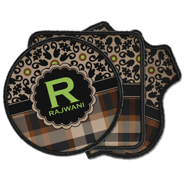 Custom Moroccan Mosaic & Plaid Iron on Patches (Personalized)