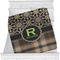 Moroccan Mosaic & Plaid Personalized Blanket