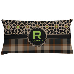 Moroccan Mosaic & Plaid Pillow Case (Personalized)