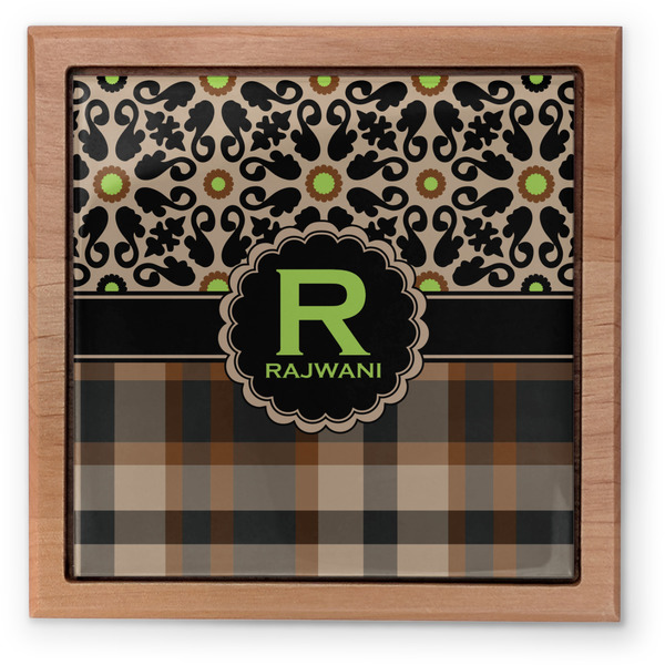 Moroccan Mosaic & Plaid Pet Urn - Apvl