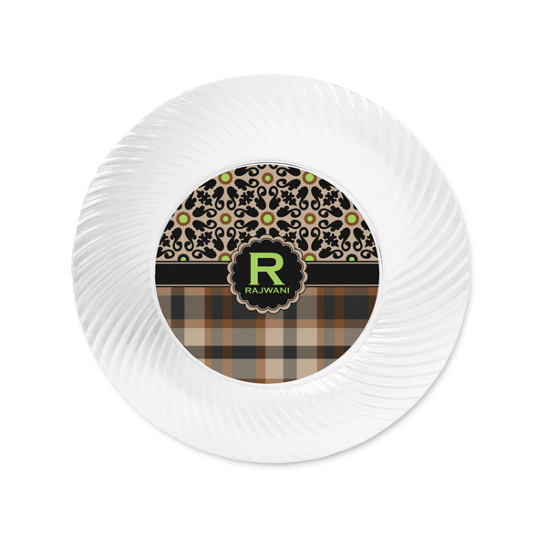 Moroccan Mosaic & Plaid Plastic Party Appetizer & Dessert Plates - Approval