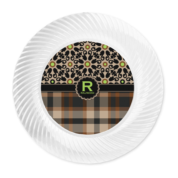 Moroccan Mosaic & Plaid Plastic Party Dinner Plates - Approval