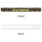 Moroccan Mosaic & Plaid Plastic Ruler - 12" - APPROVAL