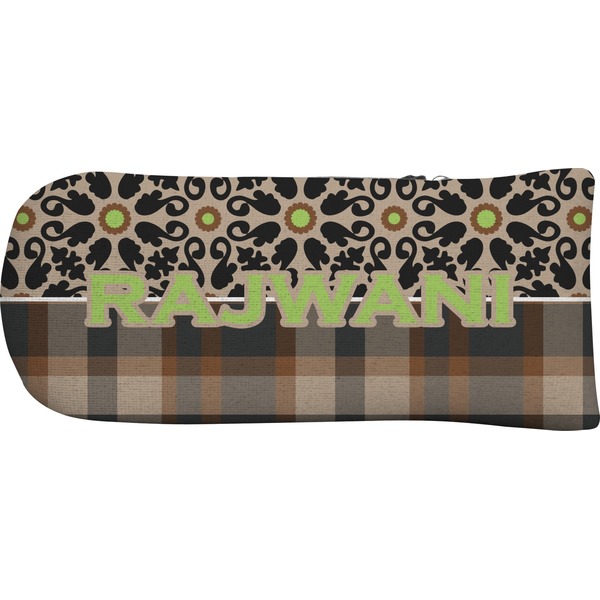 Moroccan Mosaic & Plaid Putter Cover (Front)