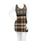 Moroccan Mosaic & Plaid Racerback Dress - On Model - Front